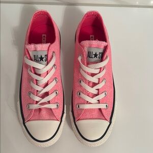 New Converse All Star Pink Low Sneakers Sz 6